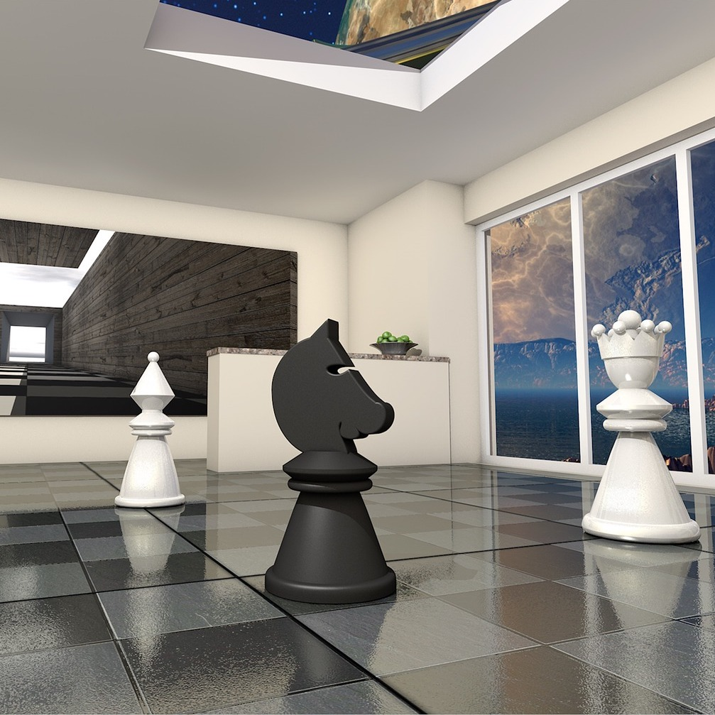 Chess sets with storage