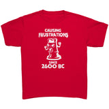 Causing Frustrations since 2600 BC - Youth chess T-Shirt Success Active Submit