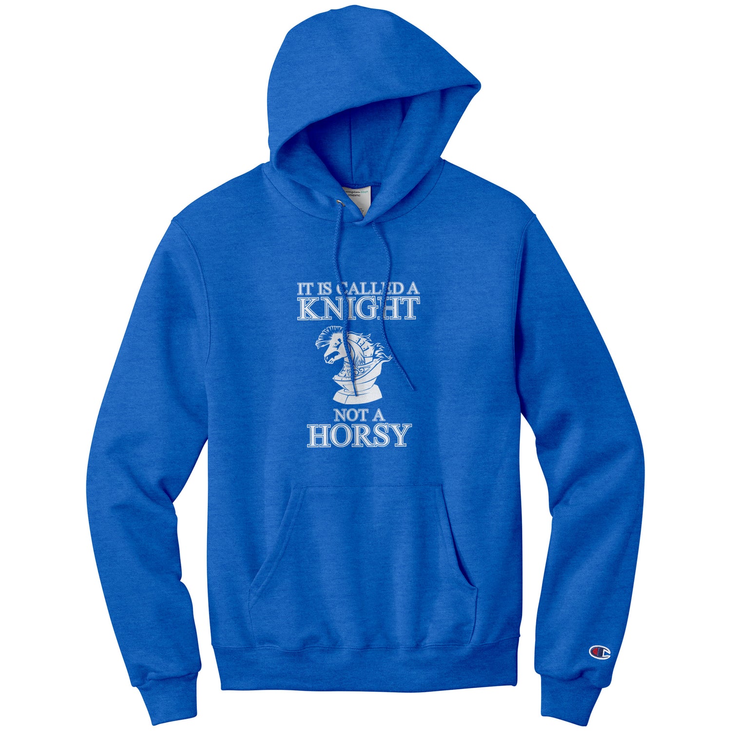 It's called a Knight, not a horsy! - Adult Unisex Hoodie