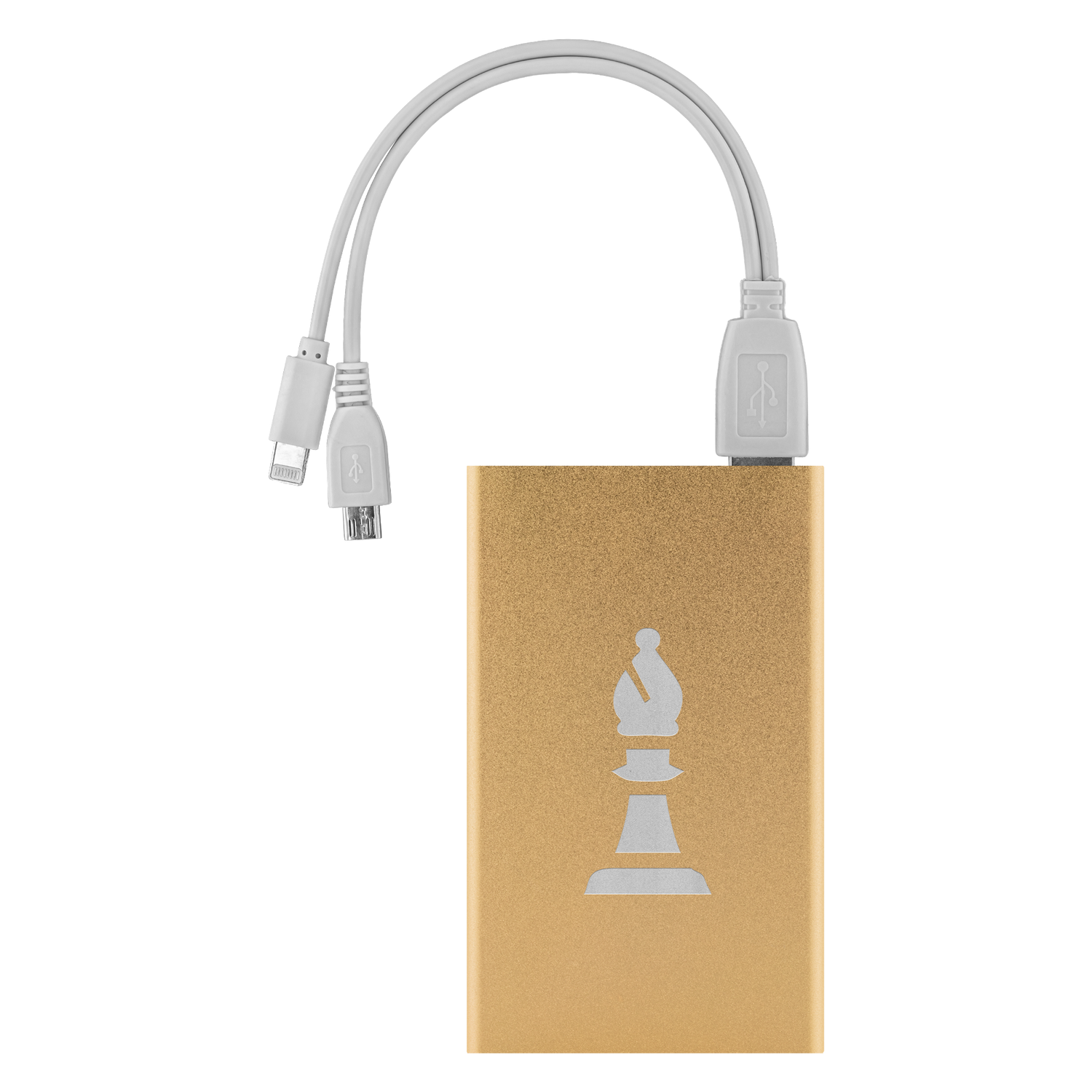 Chess Bishop laser etched Lithium-Ion power bank