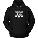 Born to play chess, forced to work - Adult Unisex Hoodie