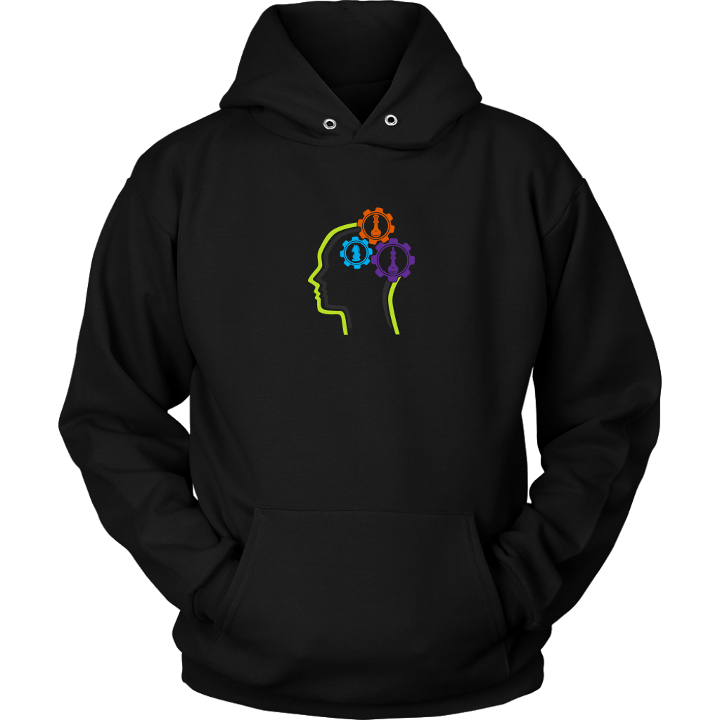 Chess thinking gears! - Unisex Hoodie