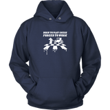 Born to play chess, forced to work - Adult Unisex Hoodie