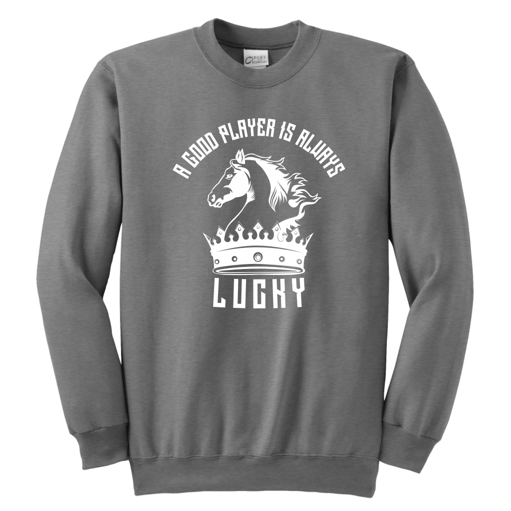 A good player is always lucky - Youth Unisex Sweatshirt