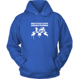 Born to play chess, forced to work - Adult Unisex Hoodie