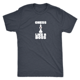 Chess Like a Boss - Mens Triblend T-Shirt