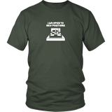 I am open to new positions - Unisex Chess T-Shirt