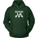 Born to play chess, forced to work - Adult Unisex Hoodie
