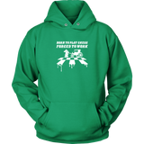 Born to play chess, forced to work - Adult Unisex Hoodie
