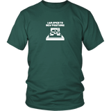 I am open to new positions - Unisex Chess T-Shirt