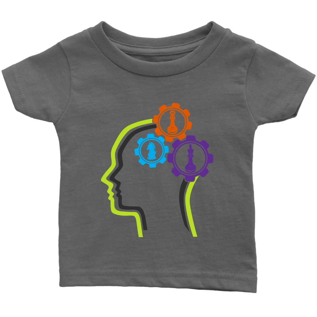 Chess in the mind - Chess Gears - Infant T-shirt