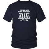 Studying chess makes you smarter across the board! - Adult Unisex T-Shirt