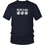 The ABC's of Chess - Always Be Checking - Adult Unisex T-Shirt