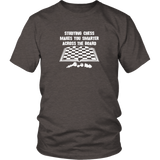 Studying chess makes you smarter across the board! - Adult Unisex T-Shirt