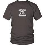 I am open to new positions - Unisex Chess T-Shirt