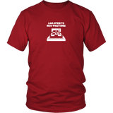 I am open to new positions - Unisex Chess T-Shirt