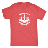 I am bit of a player - Chess King and Queens - Mens Triblend T-Shirt