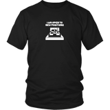 I am open to new positions - Unisex Chess T-Shirt