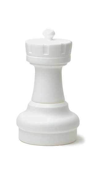 Queen and King Chess Pieces Ceramic Salt and Pepper Shaker Set : :  Home