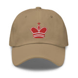 King embroidered Dad hat
