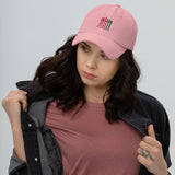 Chess Pieces Spelled Dad hat