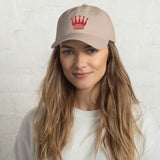 Queen embroidered Dad hat