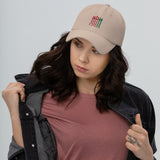 Chess Pieces Spelled Dad hat
