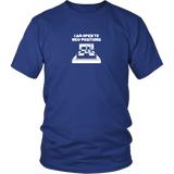 I am open to new positions - Unisex Chess T-Shirt