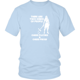There are two kinds of people - Chess players and chess pieces! - Adult Unisex T-Shirt