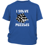 I solve puzzles - Youth chess T-Shirt
