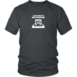 I am open to new positions - Unisex Chess T-Shirt