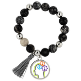 Chess thinking gears - Lyric bracelet