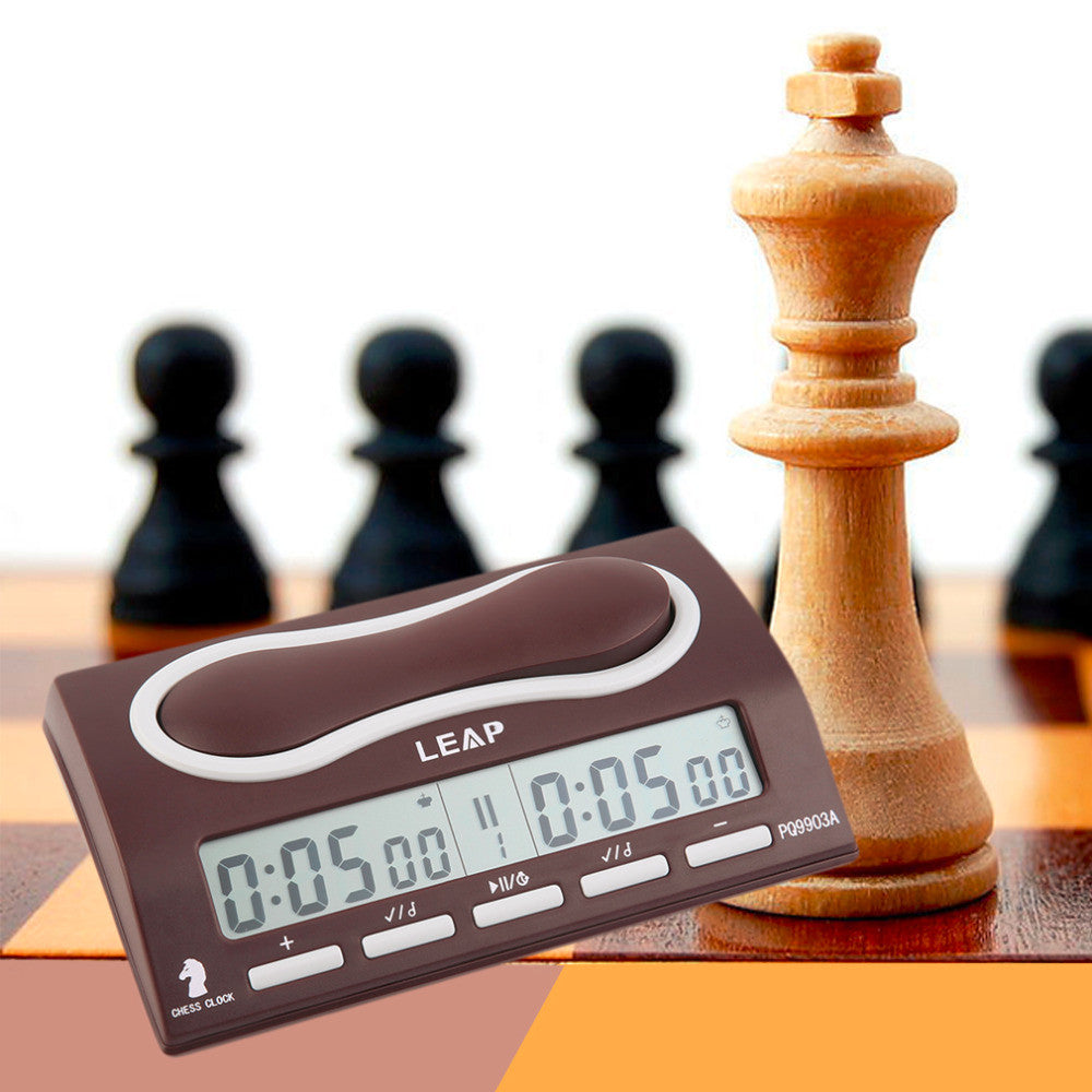 Easy Timer Digital Chess Clock Professional Two LED Screens
