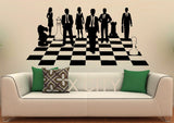 Chess Game Sticker Strategy Board Show Decals Vinyl Office Home Interior Design