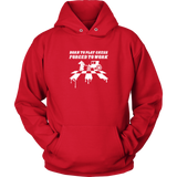 Born to play chess, forced to work - Adult Unisex Hoodie