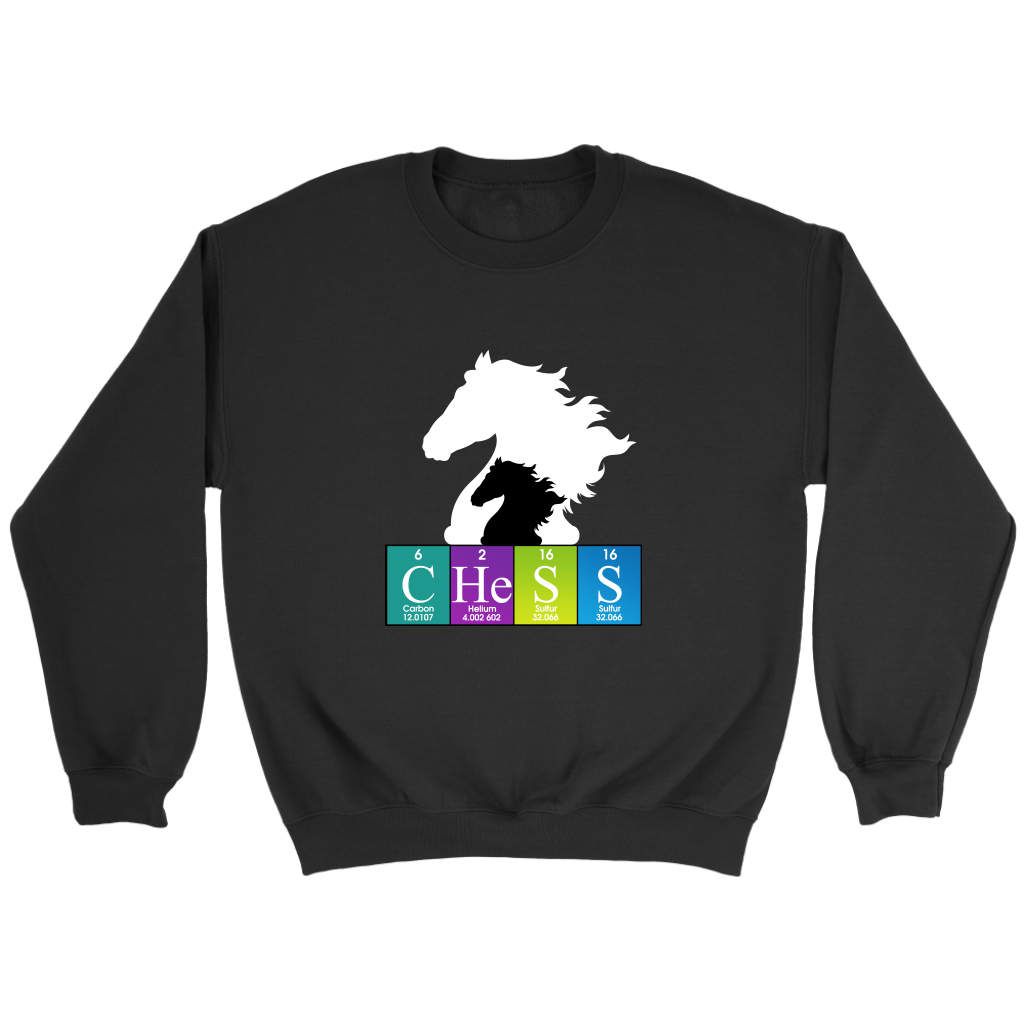 Chess Atomic Table - Unisex Sweatshirt