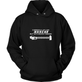 Chess is a lot like NASCAR but with some thinking - Unisex Hoodie