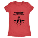 Achieving world domination one square at a time