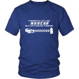 Chess is a lot like NASCAR but with some thinking - Unisex T-Shirt