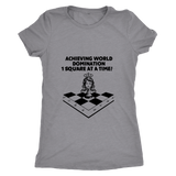 Achieving world domination one square at a time