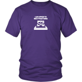 I am open to new positions - Unisex Chess T-Shirt