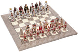 Pisa and Venice Chessmen and Superior Board