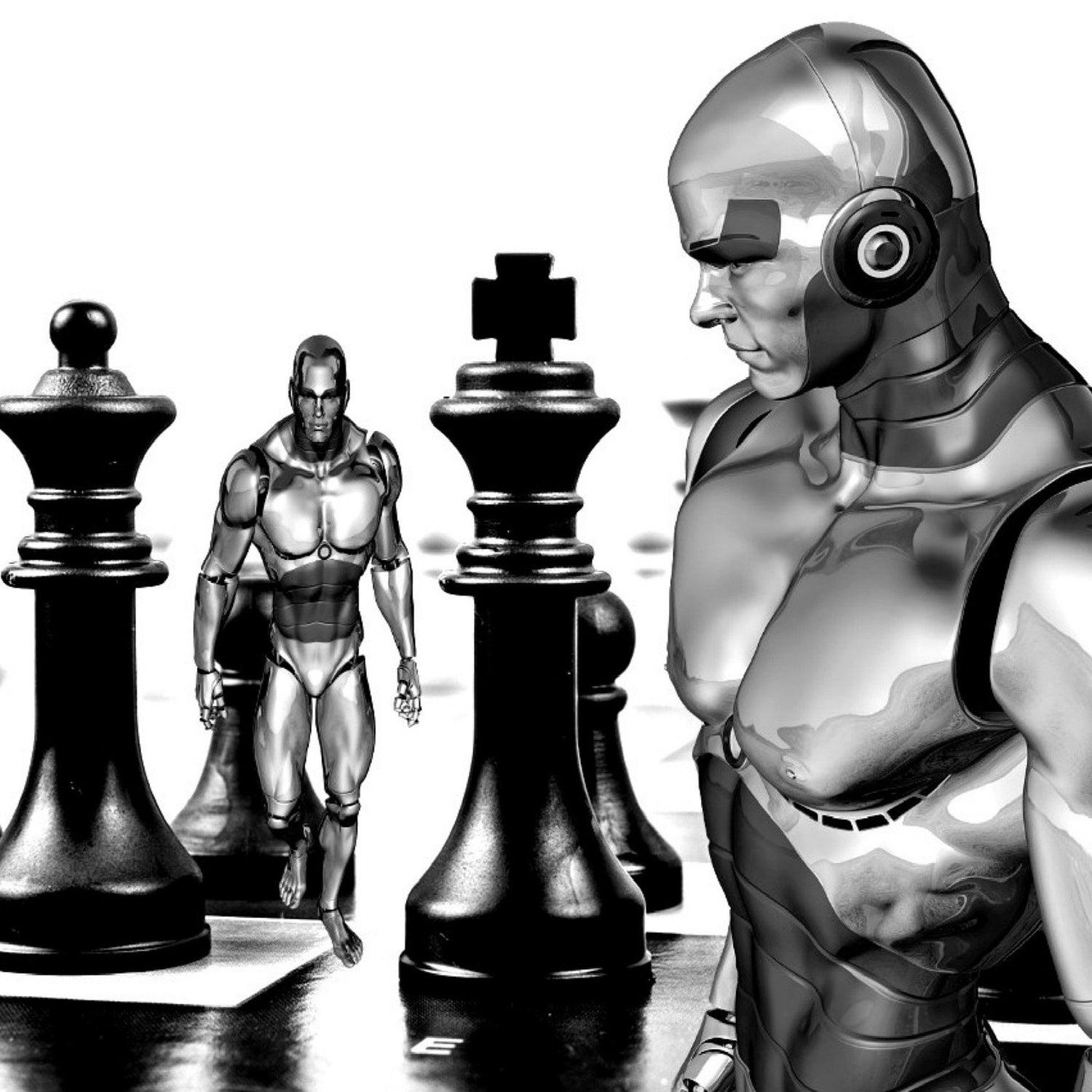 Metal Chess Sets