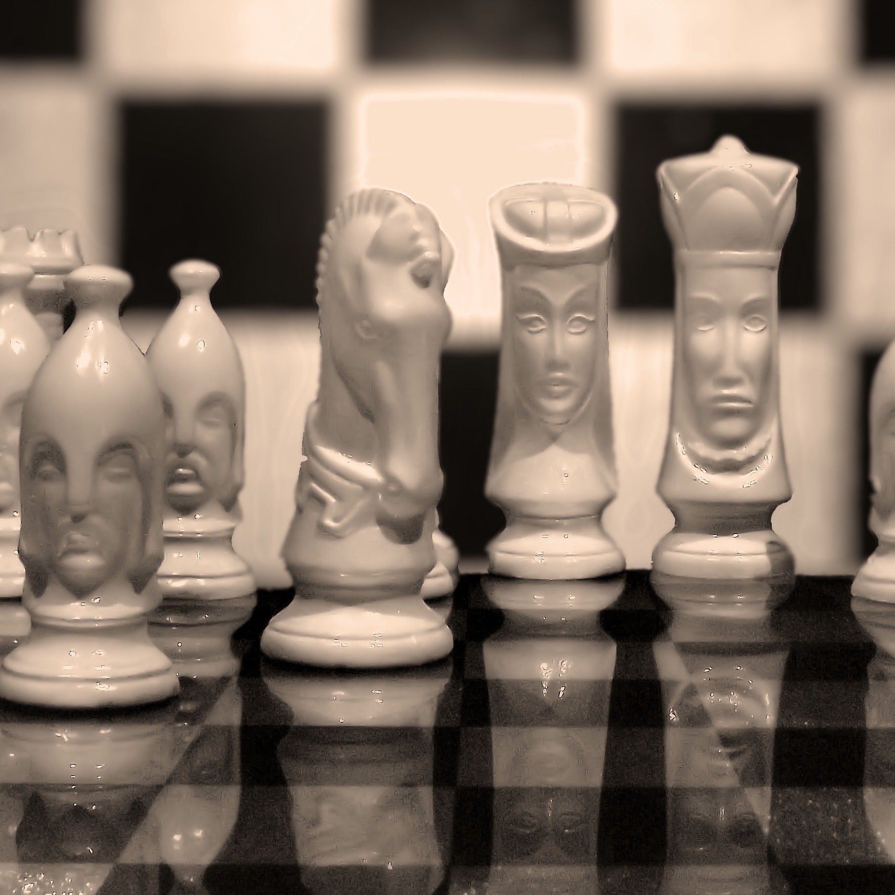 Artistic Chess Sets