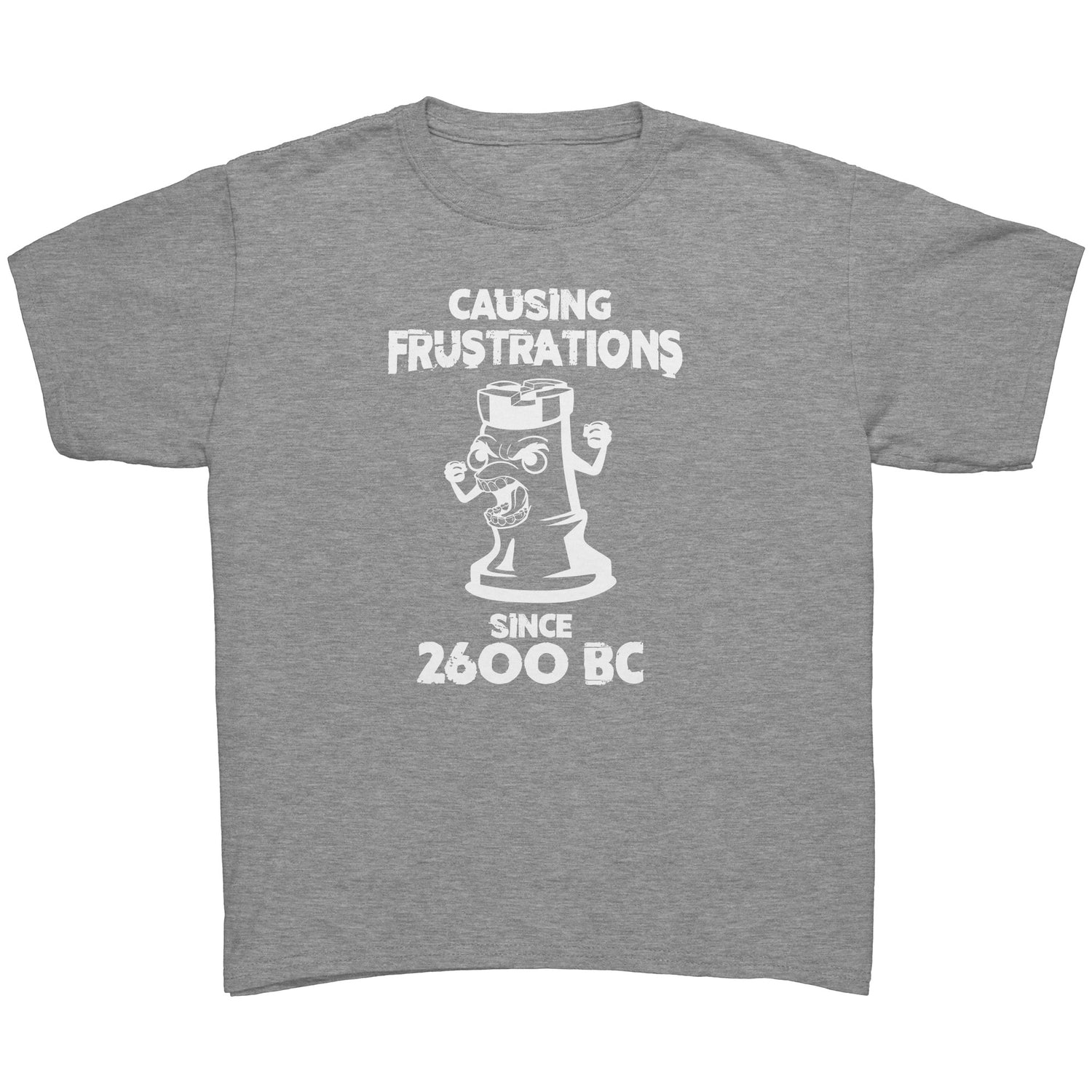 Causing Frustrations since 2600 BC - Youth chess T-Shirt Success Active Submit