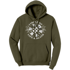 Chess_-_Circle_of_life_and_death__-_Unis_Olive_Green_Front_Mockup.png