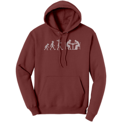 Chess_Evolution_Unisex_Hoodie_Maroon_Front_Mockup.png