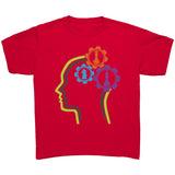 Chess in the mind - Chess Gears - Youth T-Shirt