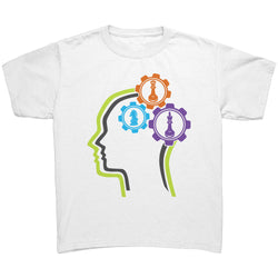 Chess in the mind - Chess Gears - Youth T-Shirt