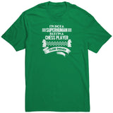 I am not a superhuman. But I am a chess player. Close enough! - Adult Unisex T-Shirt